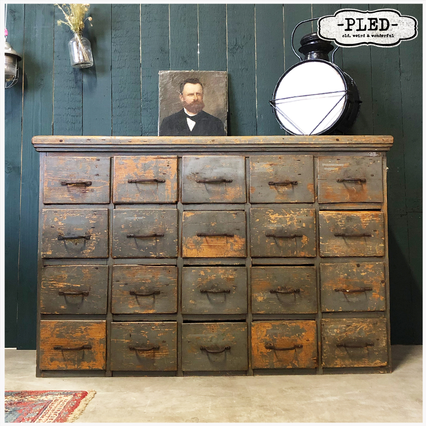 gips Oorzaak pepermunt Oude ladekast – Vintage | Antique | Furniture | Industrial