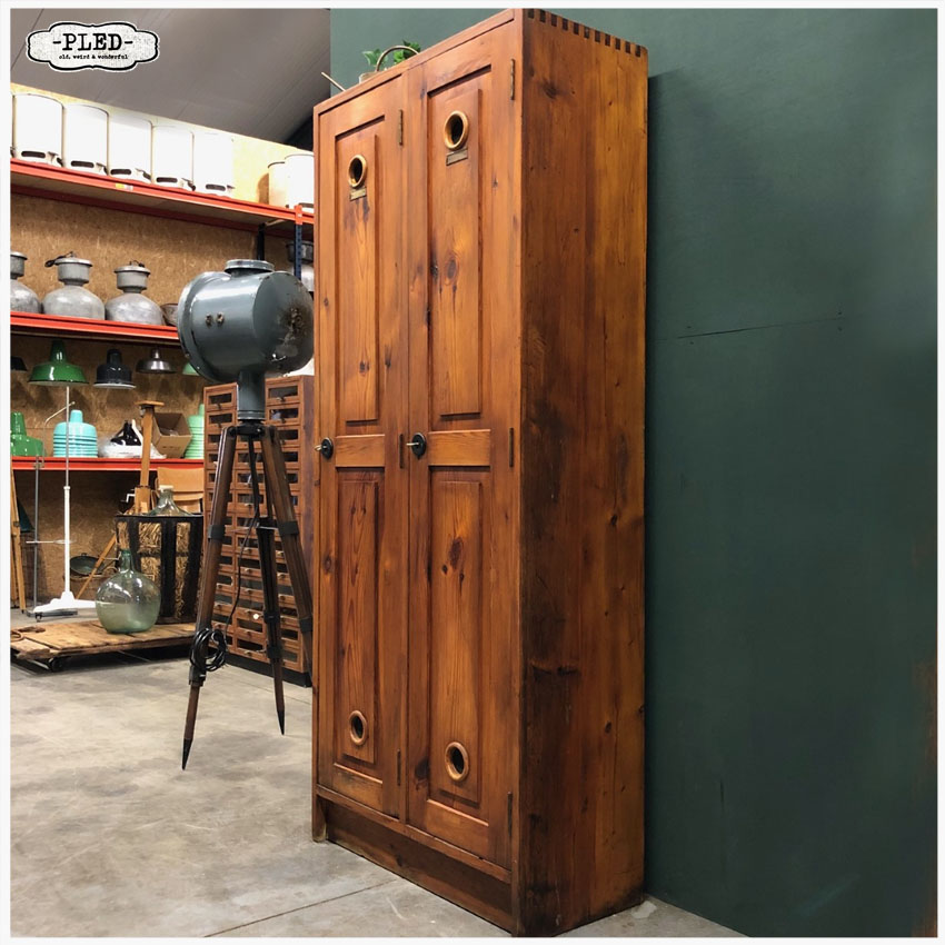 lucht Laboratorium pastel Oude houten locker – Vintage | Antique | Furniture | Industrial