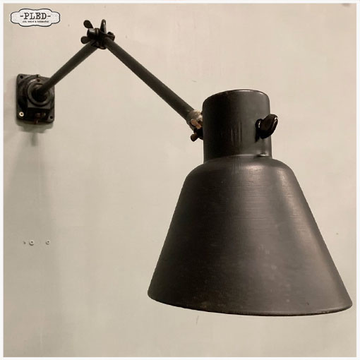 overschrijving heet Huis Tweearmige industriële (wand)lamp Schaco – Vintage | Antique | Furniture |  Industrial