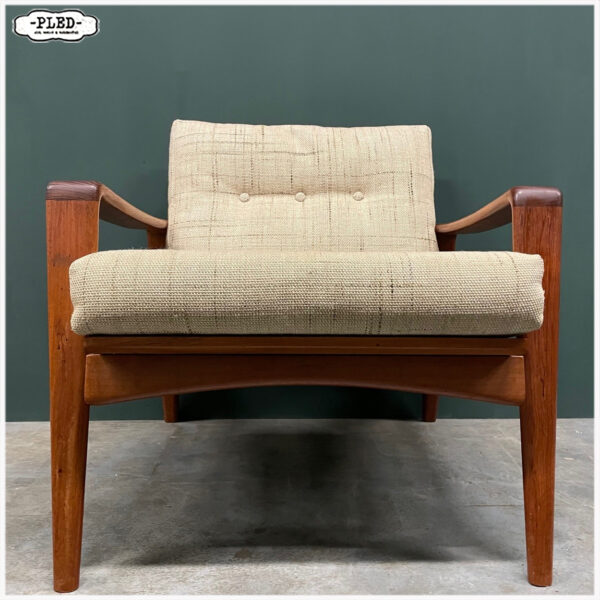 Vintage teak fauteuil van Arne Wahl Iversen, sixties - Afbeelding 6