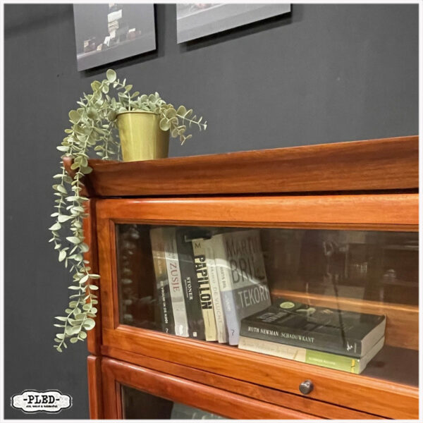 Stacking bookcase met facet geslepen glas - Afbeelding 9