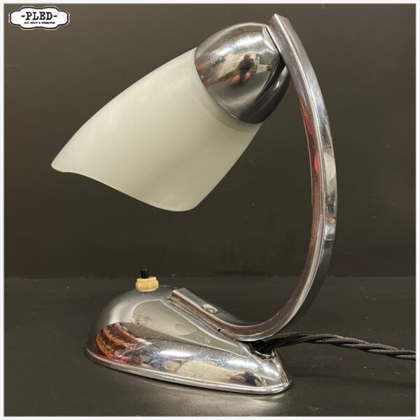 Twee streamline design bedlampjes, jaren veertig, Zukov - Afbeelding 12