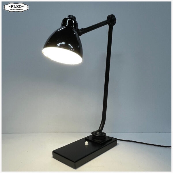 Oude twee armige industriële machinelamp - Afbeelding 7