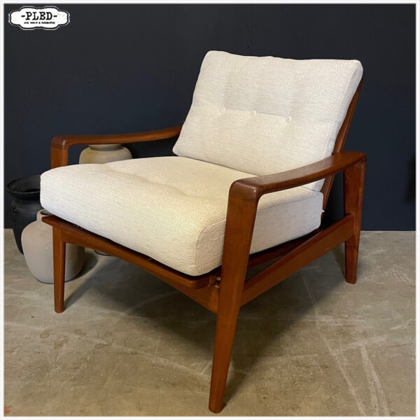 Vintage teak fauteuil van Arne Wahl Iversen, sixties - Afbeelding 2