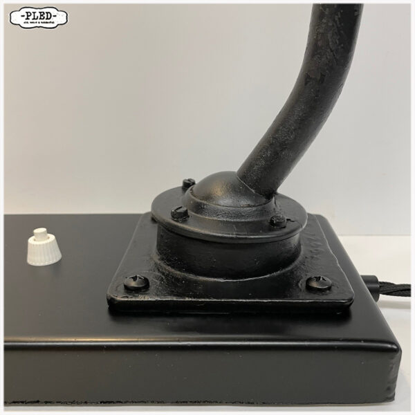Oude twee armige industriële machinelamp - Afbeelding 11