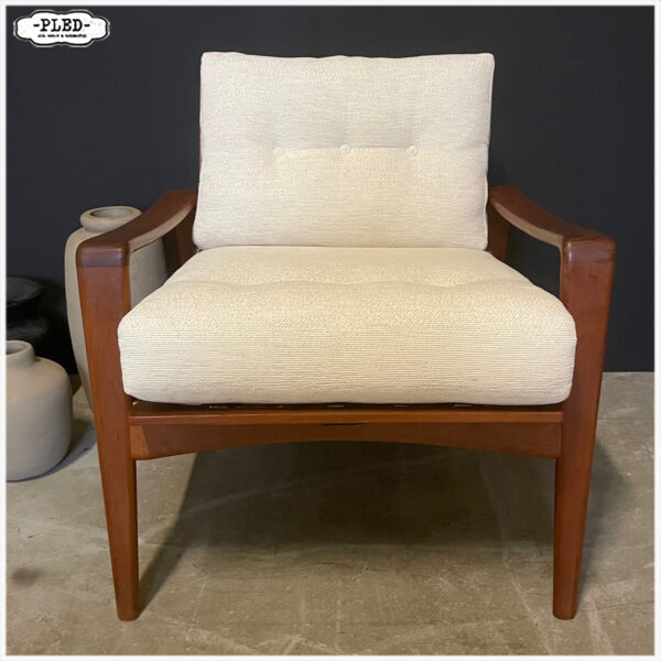 Vintage teak fauteuil van Arne Wahl Iversen, sixties - Afbeelding 4