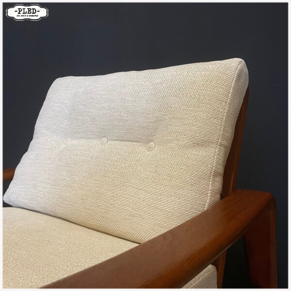 Vintage teak fauteuil van Arne Wahl Iversen, sixties - Afbeelding 8