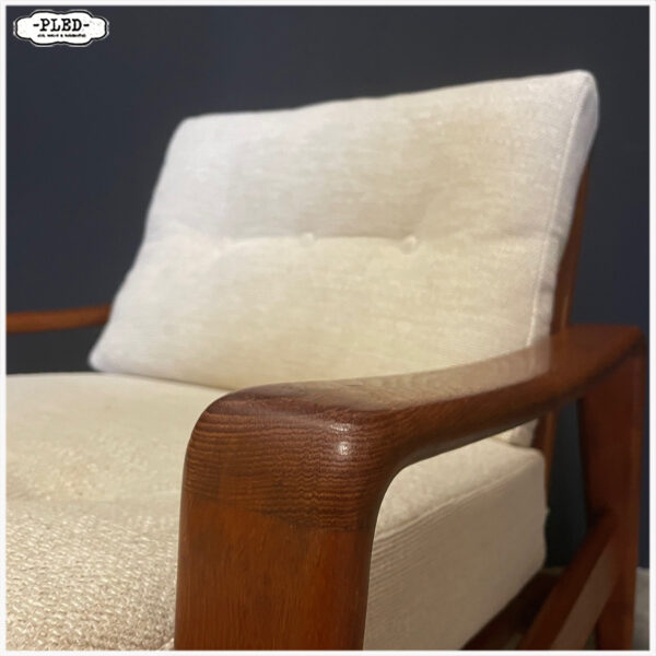 Vintage teak fauteuil van Arne Wahl Iversen, sixties - Afbeelding 7