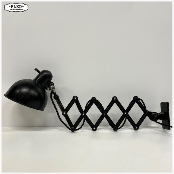 Oude Kaiser iDell schaarlamp, model 6581, jaren dertig