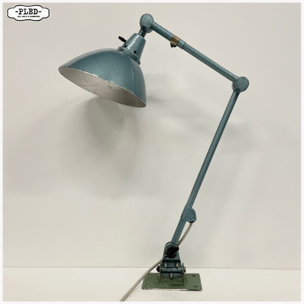 Twee armige industriële Midgard (wand)lamp, Curt Fischer