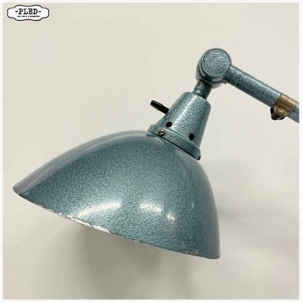 Twee armige industriële Midgard (wand)lamp, Curt Fischer - Afbeelding 7