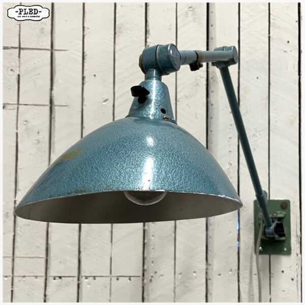 Twee armige industriële Midgard (wand)lamp, Curt Fischer - Afbeelding 14