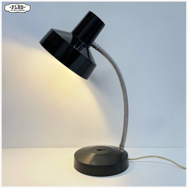 Vintage bakelieten zwanenhalslamp - Afbeelding 2