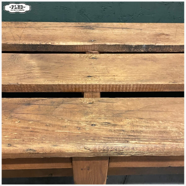 Mooi houten (hal)bankje - Afbeelding 9