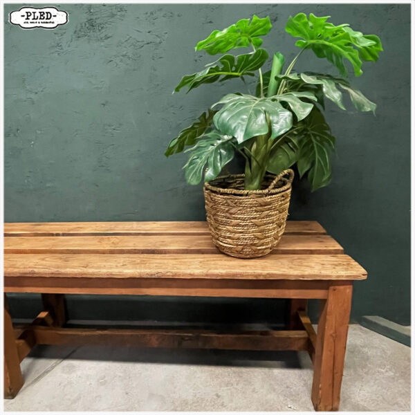 Mooi houten (hal)bankje - Afbeelding 5