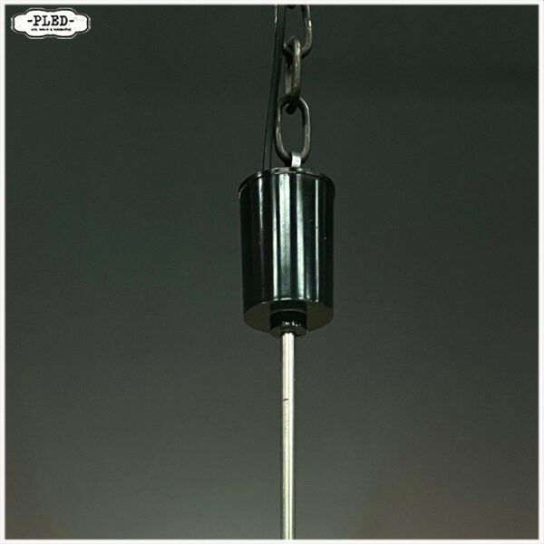 Art deco opaline plafondlampen - Afbeelding 10