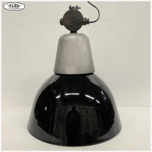 Oude, industriële fabriekslamp van Siemens