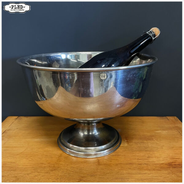 Mooie, oude champagneschaal - Afbeelding 4