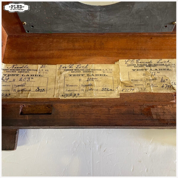 Telegraaf rail blokkeer instrument, UK railway company - Afbeelding 14