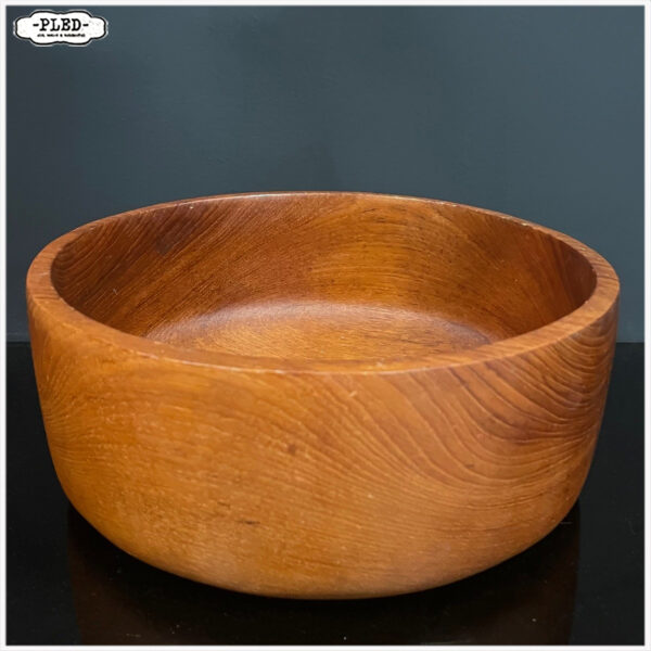 Vintage teakhouten schalen - Afbeelding 2