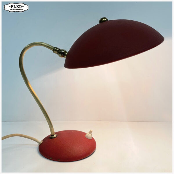 Vintage bureaulamp, jaren vijftig - Afbeelding 2