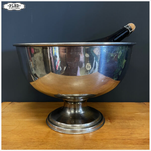 Mooie, oude champagneschaal - Afbeelding 3