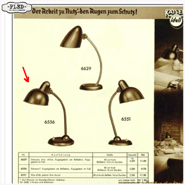 Kaiser iDell Bureaulamp Model 6556 - Afbeelding 23