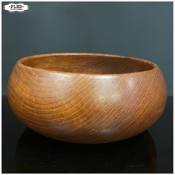 Vintage teakhouten schalen - Afbeelding 3