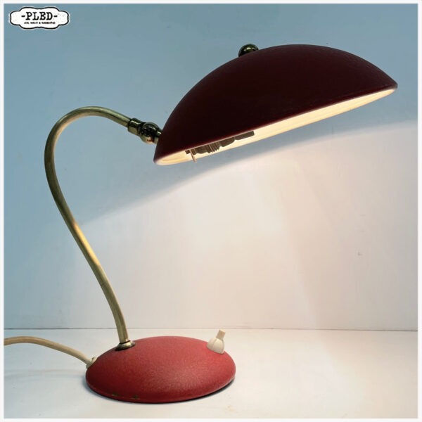 Vintage bureaulamp, jaren vijftig - Afbeelding 5