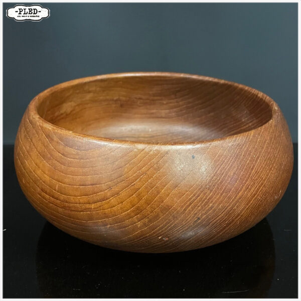 Vintage teakhouten schalen - Afbeelding 4