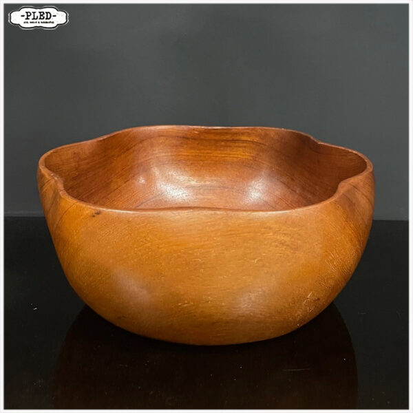 Vintage teakhouten schalen - Afbeelding 5