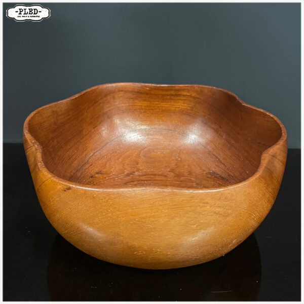 Vintage teakhouten schalen - Afbeelding 6
