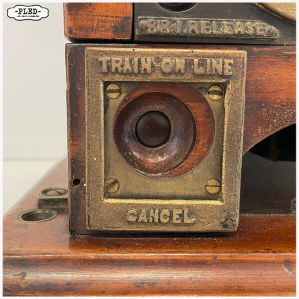 Telegraaf rail blokkeer instrument, UK railway company - Afbeelding 11