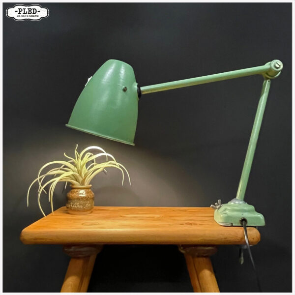 Twee armige werkplaatslamp met tafelklem - Afbeelding 6