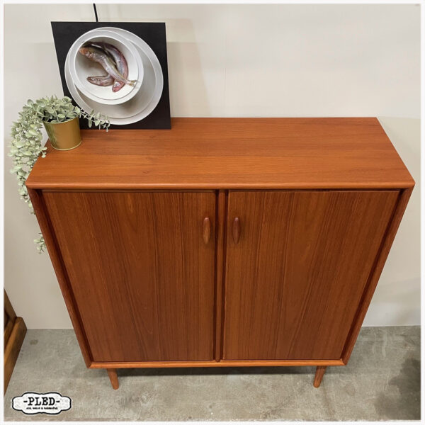 Vintage teak houten highboard van Heinrich Riestenpatt - Afbeelding 8