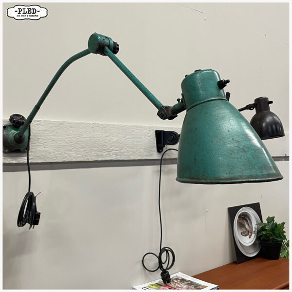 Twee armige industriële (wand)lamp - Afbeelding 9