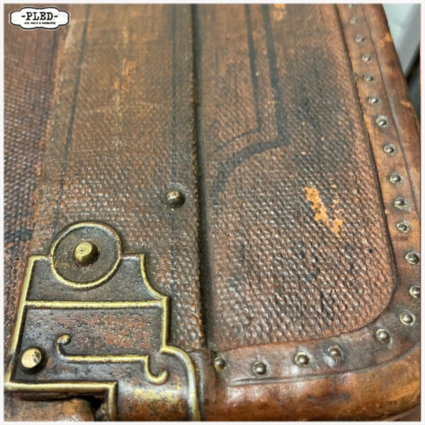 Oude reiskoffer - Afbeelding 9