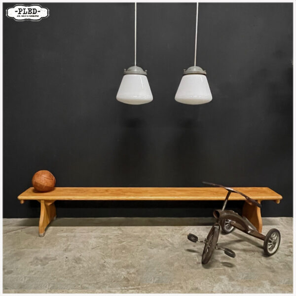 Vintage gym bank / halbank - Afbeelding 2