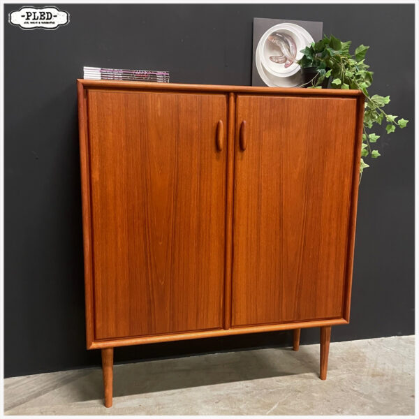 Vintage teak houten highboard van Heinrich Riestenpatt - Afbeelding 4