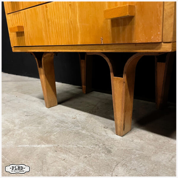 Mid-century nachtkastjes, František Mezulanik voor Nový Domov - Afbeelding 10