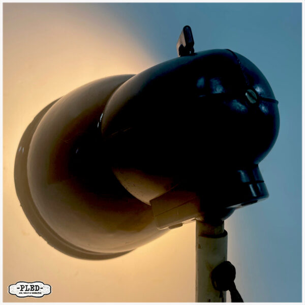 Oude LBL / Kandem machine wandlamp, DDR - Afbeelding 9