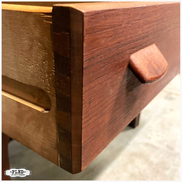 Teak houten ladekastje van Poul M. Volther, Denemarken - Afbeelding 8