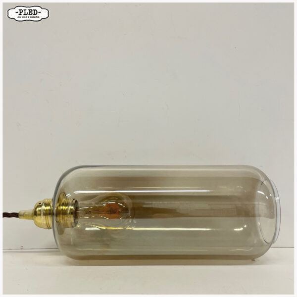 Qazqa hanglamp, rookglas, Hoog 30 cm - Afbeelding 7