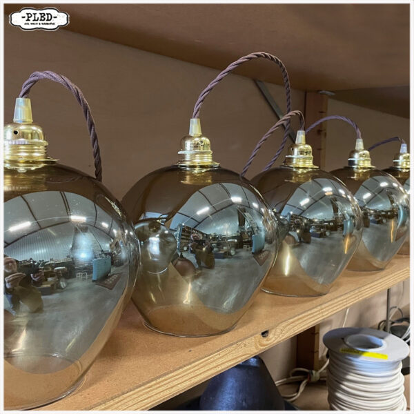 Qazqa hanglamp, rookglas, bol - Afbeelding 8