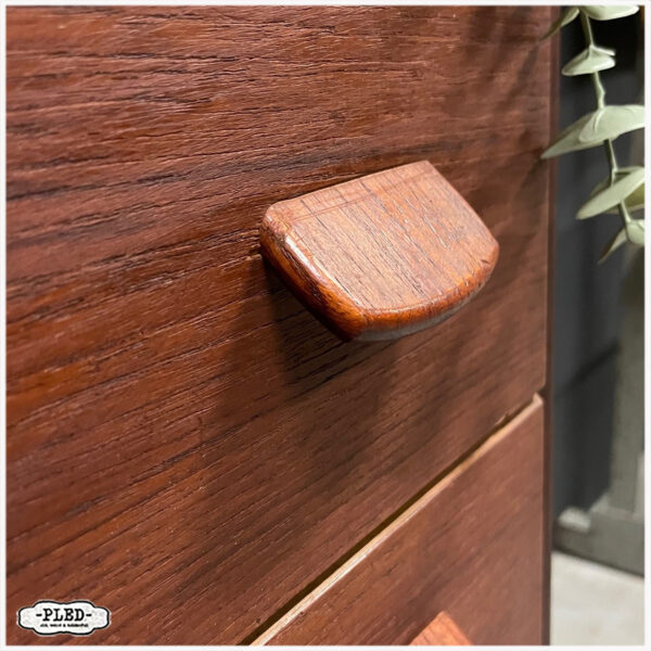 Teak houten ladekastje van Poul M. Volther, Denemarken - Afbeelding 7