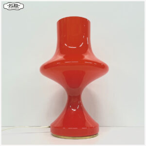 Oranje opaline glazen lamp, Štěpán Tabery, 1970