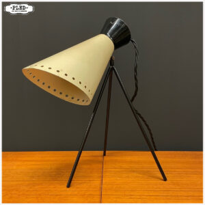 Josef Hůrka tripod tafellamp voor Napako, jaren 50