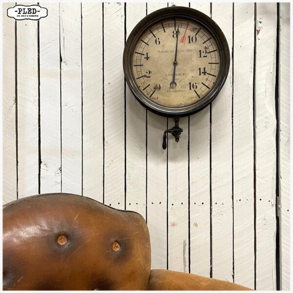 Antieke manometer E. Bourbon, Paris - Afbeelding 10