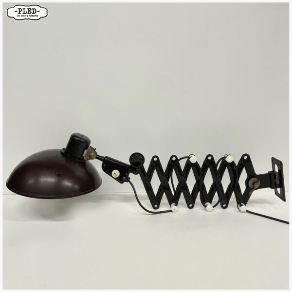 Schaarlamp van REIF Dresden, DDR, Bauhaus