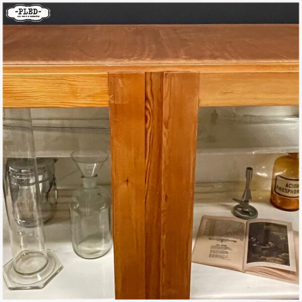 Vintage houten laboratoriumkast, 1960 - Afbeelding 12